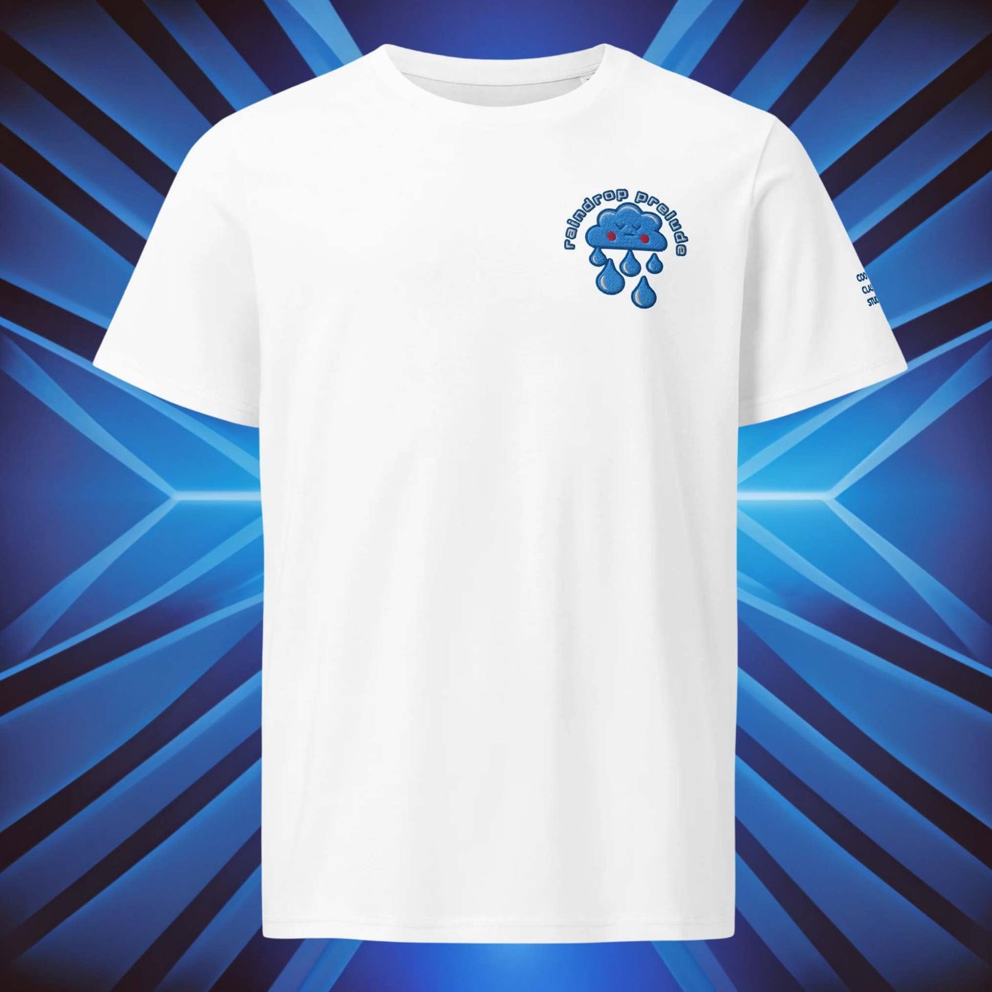 Raindrop Prelude - Unisex organic mid-light t-shirt - Favourite Pieces