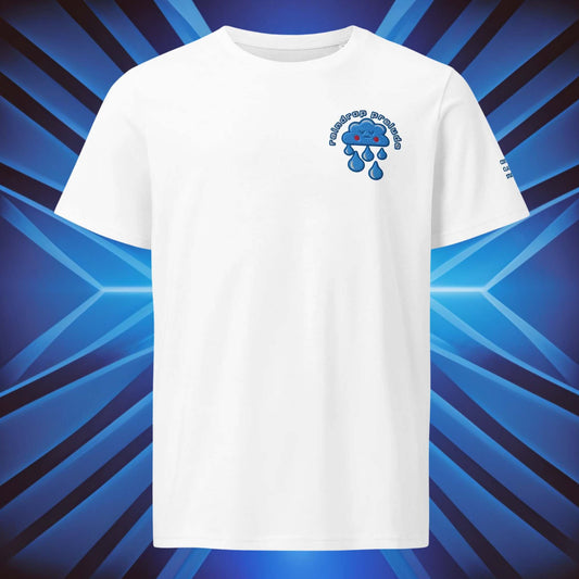 Raindrop Prelude - Unisex organic mid-light t-shirt - Favourite Pieces