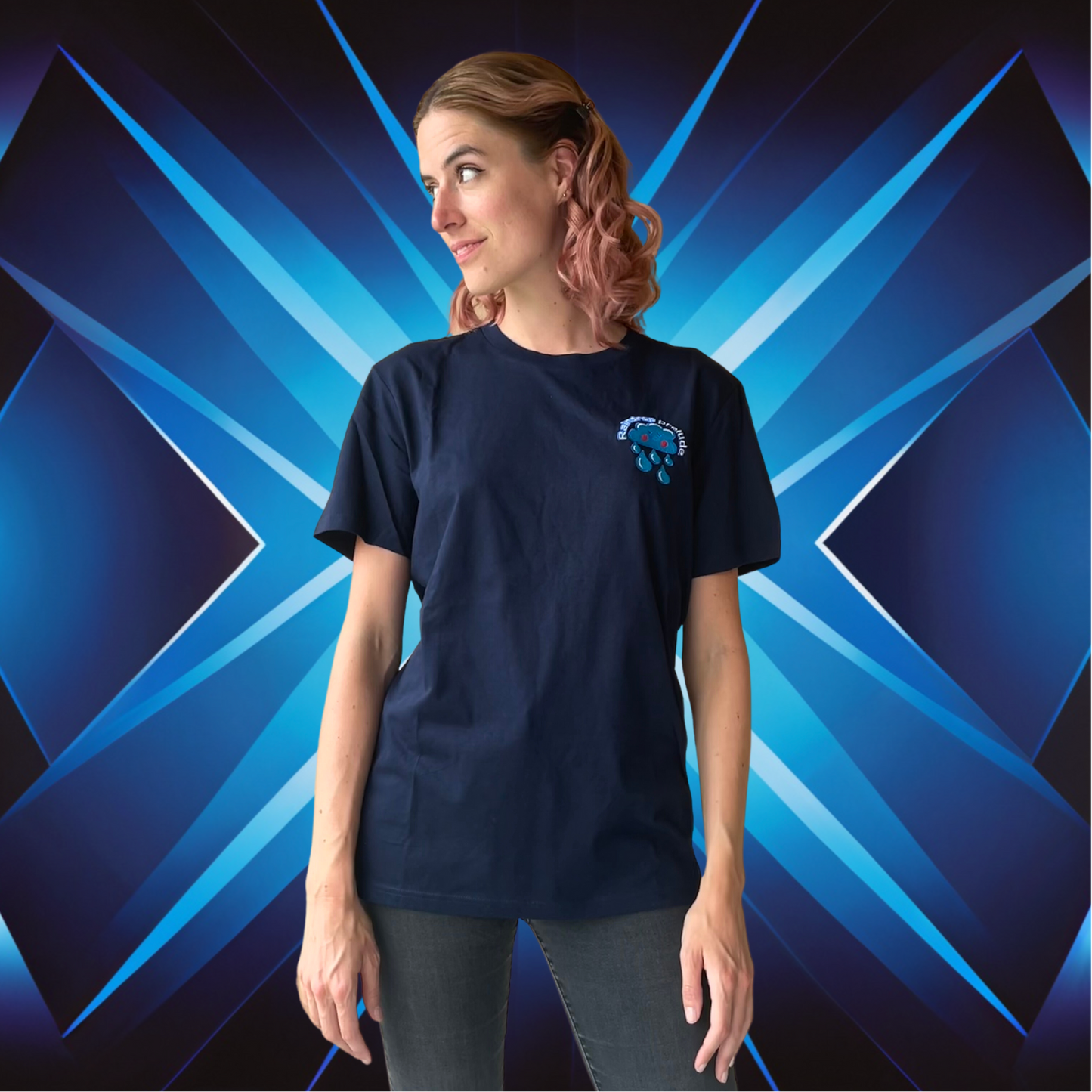 Raindrop Prelude - Unisex organic mid-light t-shirt - Favourite Pieces