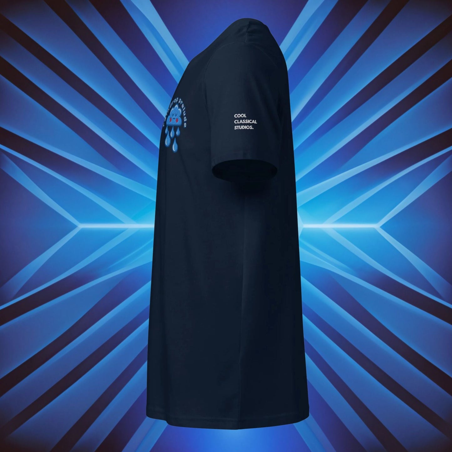 Raindrop Prelude - Unisex organic mid-light t-shirt - Favourite Pieces