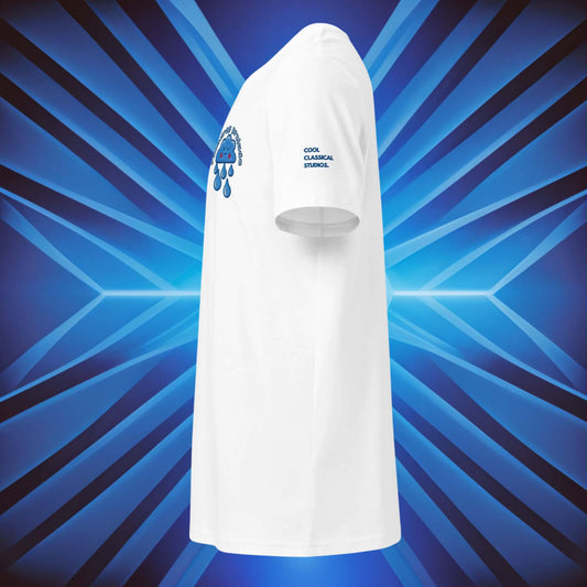 Raindrop Prelude - Unisex organic mid-light t-shirt - Favourite Pieces