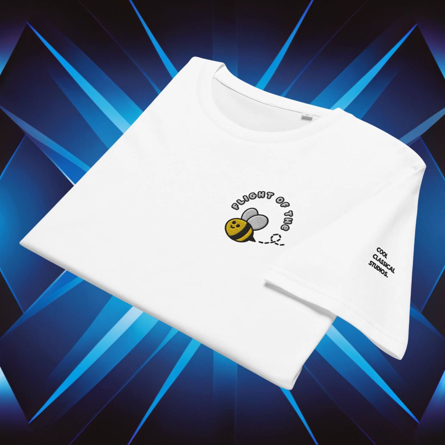 Flight of the Bumblebee - Unisex organic mid-light t-shirt - Favourite Pieces